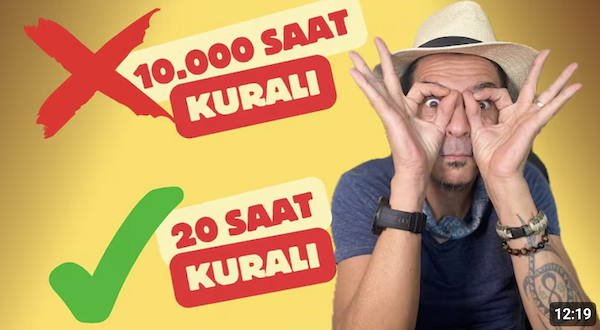 10.000 Saat Kuralı ve 20 Saatlik Formül: Uzmanlık mı, Yetkinlik mi?